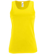 SOL'S Ladies Sporty Performance Tank Top | Neon Yellow thumbnail 1