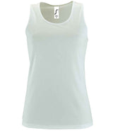 SOL'S Ladies Sporty Performance Tank Top | White thumbnail 4