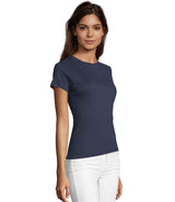 SOL'S Ladies Regent Fit T-Shirt | French Navy thumbnail 1