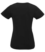 SOL'S Ladies Imperial V Neck T-Shirt | Deep Black thumbnail 2