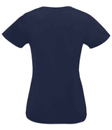 SOL'S Ladies Imperial V Neck T-Shirt | French Navy thumbnail 4