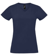 SOL'S Ladies Imperial V Neck T-Shirt | French Navy thumbnail 3