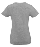 SOL'S Ladies Imperial V Neck T-Shirt | Grey Marl thumbnail 2