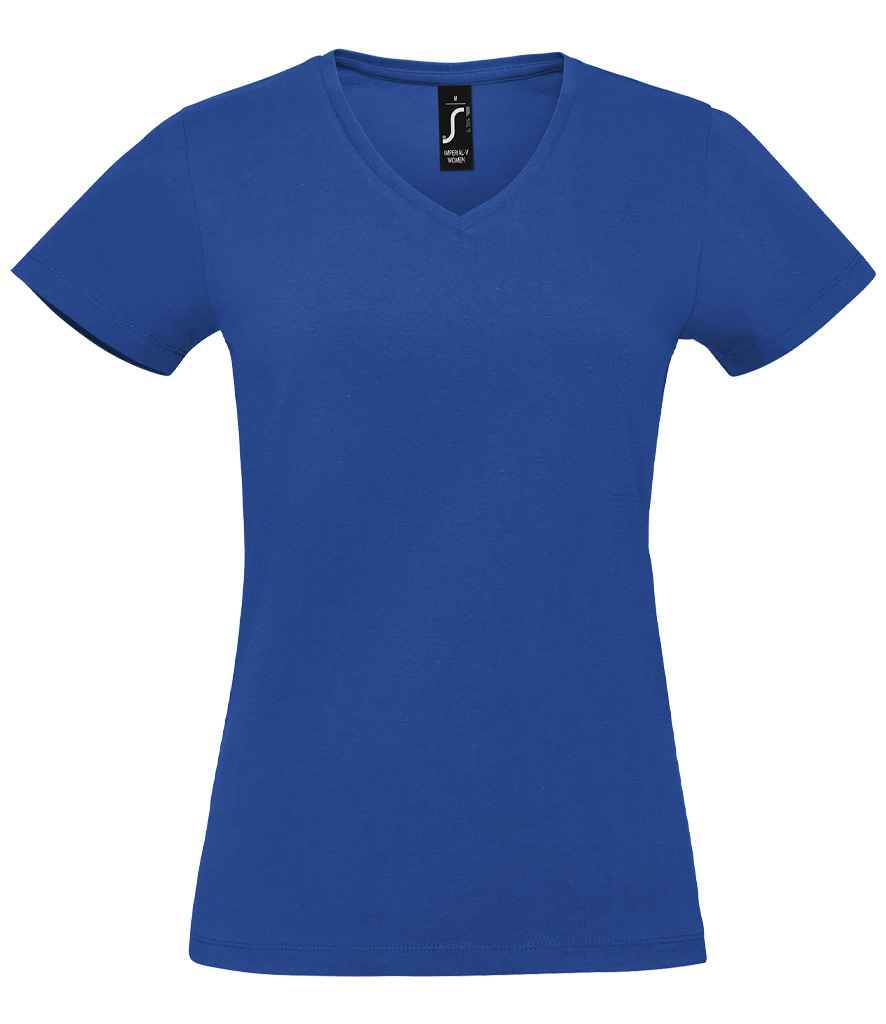 SOL'S Ladies Imperial V Neck T-Shirt | Royal Blue