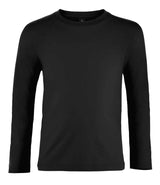 SOL'S Kids Imperial Long Sleeve T-Shirt | Deep Black thumbnail 2