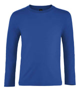 SOL'S Kids Imperial Long Sleeve T-Shirt | Royal Blue thumbnail 1