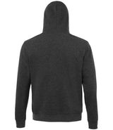 SOL'S Unisex Spencer Hooded Sweatshirt | Charcoal Marl thumbnail 4