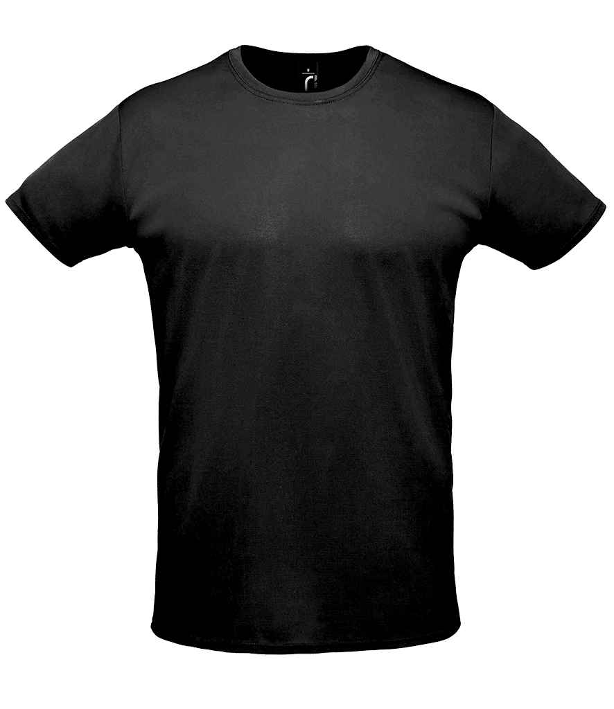 SOL'S Unisex Sprint T-Shirt | Black