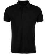 NEOBLU Owen Piqué Polo Shirt | Deep Black thumbnail 1