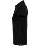 NEOBLU Ladies Owen Piqué Polo Shirt | Deep Black thumbnail 4