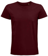 SOL'S Pioneer Organic T-Shirt | Burgundy thumbnail 2