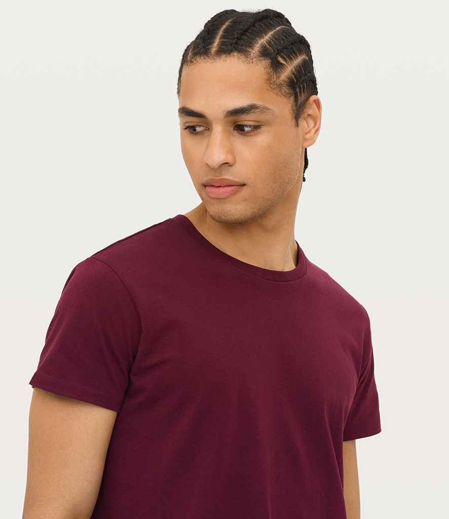 SOL'S Pioneer Organic T-Shirt | Burgundy