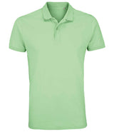 SOL'S Planet Organic Piqué Polo Shirt | Frozen Green thumbnail 2