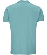 SOL'S Planet Organic Piqué Polo Shirt | Pool Blue thumbnail 3