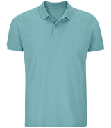 SOL'S Planet Organic Piqué Polo Shirt | Pool Blue thumbnail 2