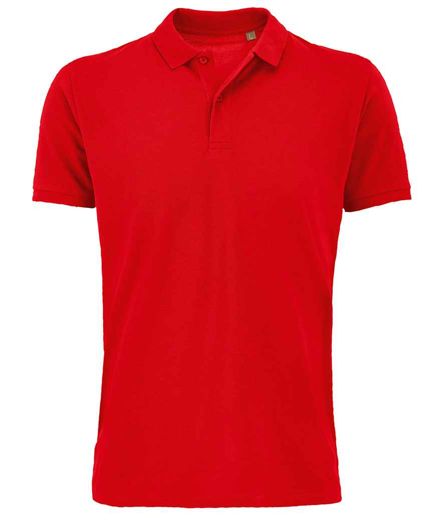 SOL'S Planet Organic Piqué Polo Shirt | Red