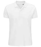 SOL'S Planet Organic Piqué Polo Shirt | White thumbnail 1