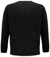 SOL'S Unisex Space Organic Raglan Sweatshirt | Black thumbnail 2
