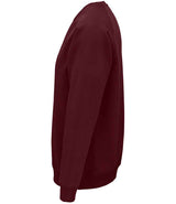 SOL'S Unisex Space Organic Raglan Sweatshirt | Burgundy thumbnail 3
