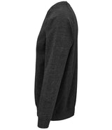 SOL'S Unisex Space Organic Raglan Sweatshirt | Charcoal Marl thumbnail 3