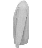 SOL'S Unisex Space Organic Raglan Sweatshirt | Grey Marl thumbnail 4