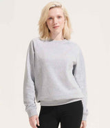 SOL'S Unisex Space Organic Raglan Sweatshirt | Grey Marl thumbnail 1