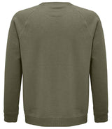 SOL'S Unisex Space Organic Raglan Sweatshirt | Khaki thumbnail 2