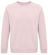 SOL'S Unisex Space Organic Raglan Sweatshirt | Pale Pink thumbnail 1