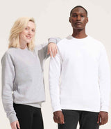 SOL'S Unisex Space Organic Raglan Sweatshirt | White thumbnail 1