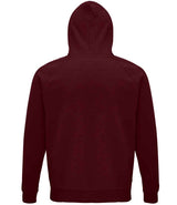 SOL'S Unisex Stellar Organic Hoodie | Burgundy thumbnail 2