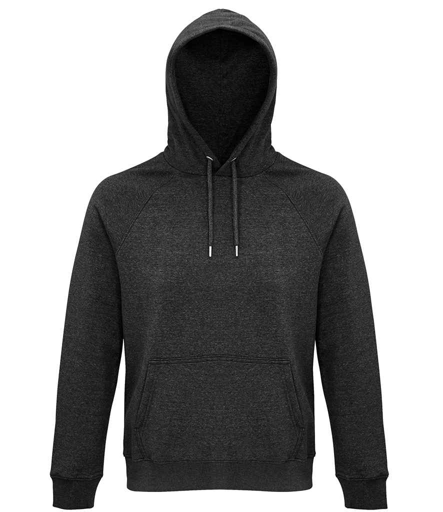 SOL'S Unisex Stellar Organic Hoodie | Charcoal Marl