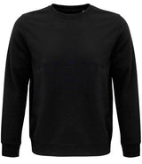 SOL'S Unisex Comet Organic Sweatshirt | Black thumbnail 1