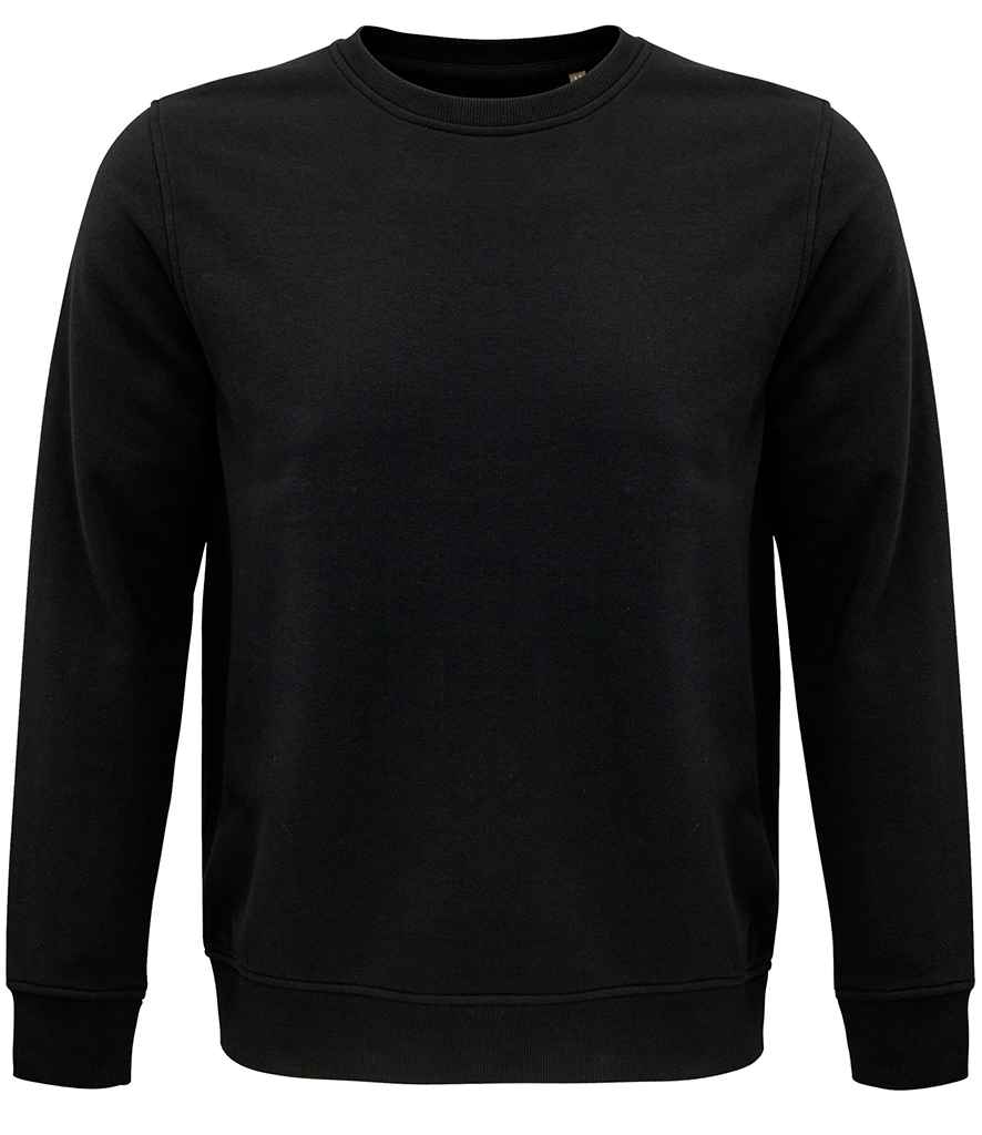 SOL'S Unisex Comet Organic Sweatshirt | Black