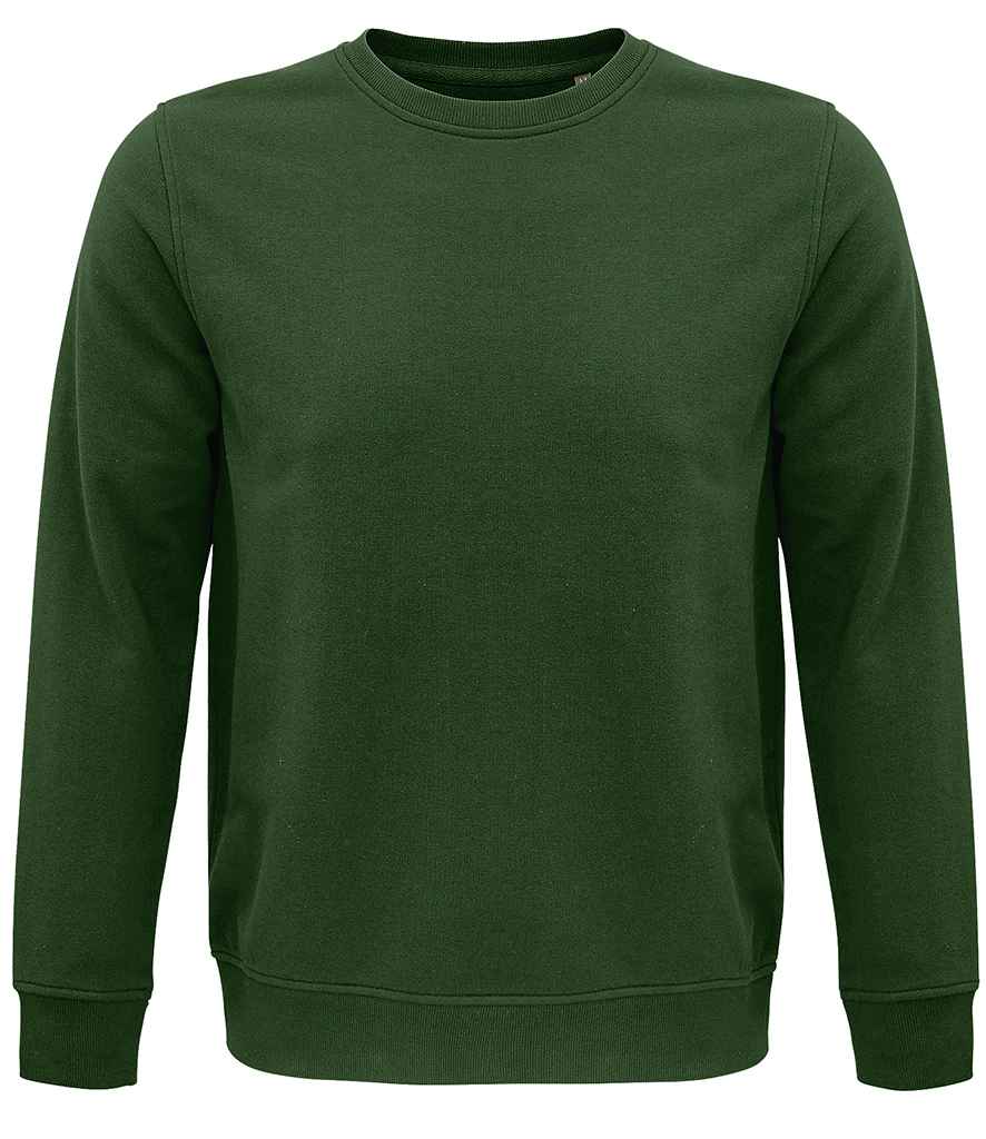 SOL'S Unisex Comet Organic Sweatshirt | Bottle Green