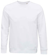 SOL'S Unisex Comet Organic Sweatshirt | White thumbnail 3