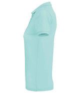 SOL'S Ladies Planet Organic Piqué Polo Shirt | Arctic Blue thumbnail 3