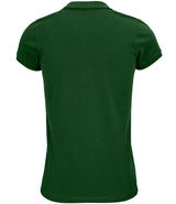 SOL'S Ladies Planet Organic Piqué Polo Shirt | Bottle Green thumbnail 2