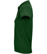 SOL'S Ladies Planet Organic Piqué Polo Shirt | Bottle Green thumbnail 3