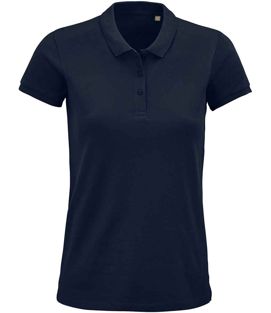 SOL'S Ladies Planet Organic Piqué Polo Shirt | French Navy