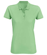 SOL'S Ladies Planet Organic Piqué Polo Shirt | Frozen Green thumbnail 1