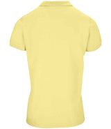 SOL'S Ladies Planet Organic Piqué Polo Shirt | Light Yellow thumbnail 2