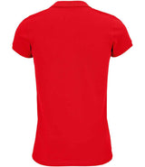 SOL'S Ladies Planet Organic Piqué Polo Shirt | Red thumbnail 2