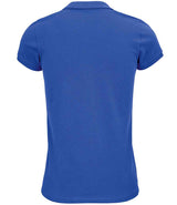 SOL'S Ladies Planet Organic Piqué Polo Shirt | Royal Blue thumbnail 2