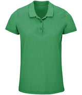 SOL'S Ladies Planet Organic Piqué Polo Shirt | Spring Green thumbnail 2