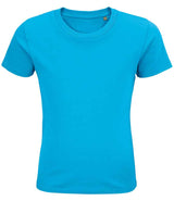 SOL'S Kids Pioneer Organic T-Shirt | Aqua thumbnail 1