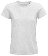 SOL'S Ladies Pioneer Organic T-Shirt | Ash thumbnail 1
