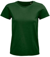 SOL'S Ladies Pioneer Organic T-Shirt | Bottle Green thumbnail 1