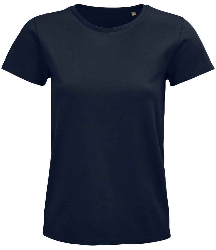 SOL'S Ladies Pioneer Organic T-Shirt | French Navy