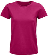 SOL'S Ladies Pioneer Organic T-Shirt | Fuchsia thumbnail 1