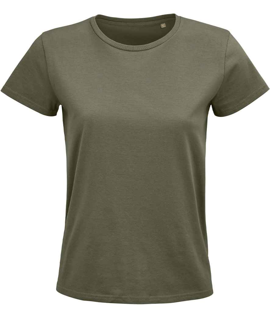 SOL'S Ladies Pioneer Organic T-Shirt | Khaki